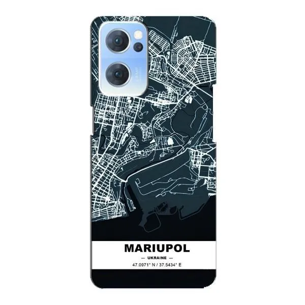 Чехол с принтом «Мариуполь» для OPPO Reno7 5G