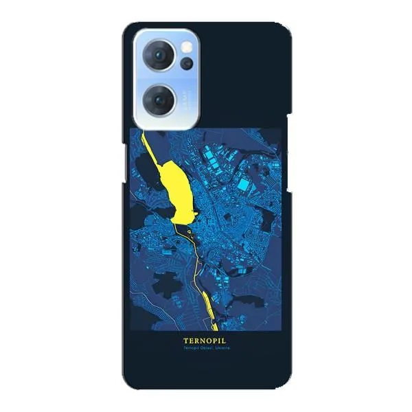 Чехол с принтом «Тернополь» для OPPO Reno7 5G