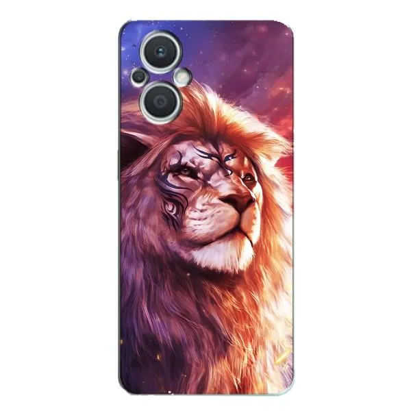 Чехол с принтом «Красочный Лев» для OPPO Reno7 Lite (5G) Чехол с принтом «Красочный Лев» для OPPO Reno7 Lite (5G)