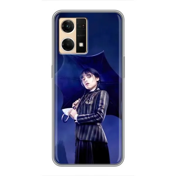 Чехол с принтом «Венсдей» для OPPO Reno7 Pro 5G
