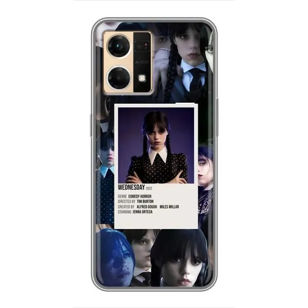 Чехол с принтом «коллаж Уэнздей» для OPPO Reno7 Pro 5G Чехол с принтом «коллаж Уэнздей» для OPPO Reno7 Pro 5G