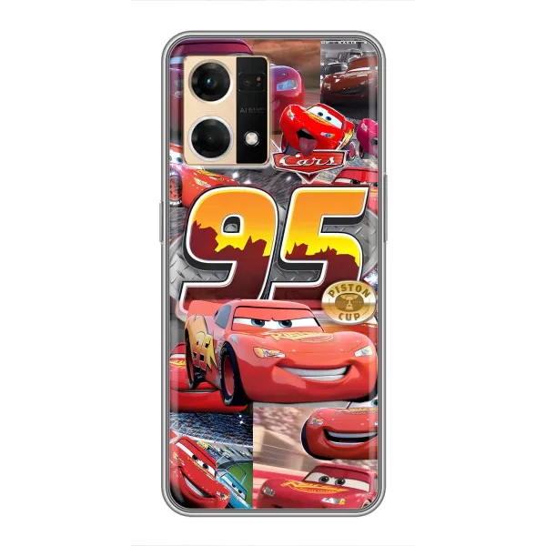 Чохол з принтом «Колаж Блискавка Маквін» для OPPO Reno7 Pro 5G Чохол з принтом «Колаж Блискавка Маквін» для OPPO Reno7 Pro 5G