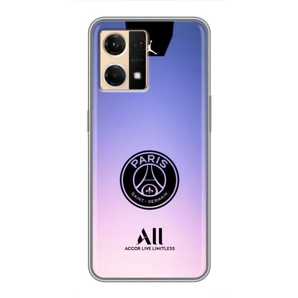 Чехол с принтом «лого PSG» для OPPO Reno7 4G
