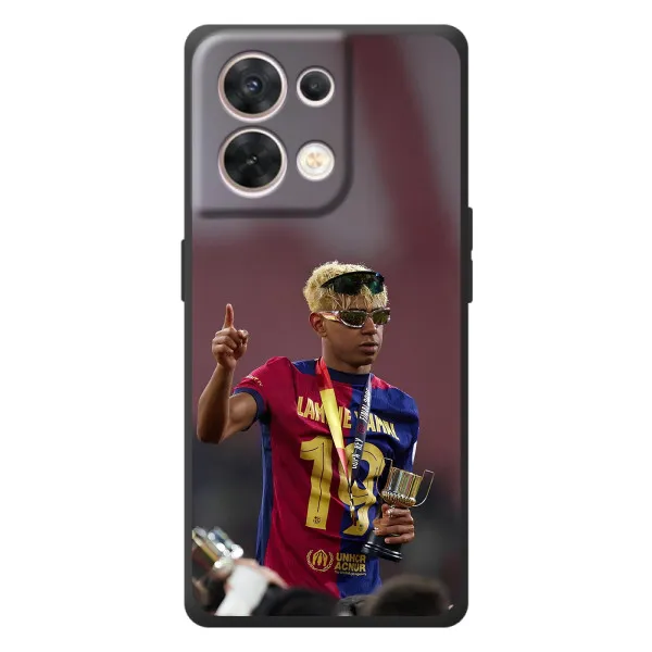 Чехол с принтом «Lamine Yamal» для OPPO Reno 8 5G