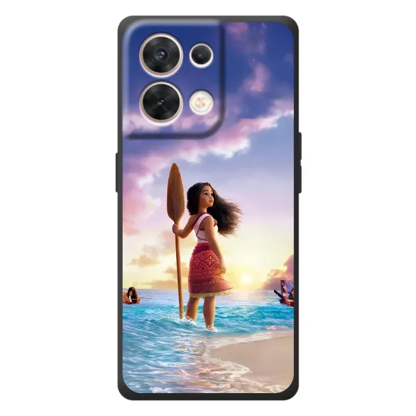 Чехол с принтом «Моана с веслом» для OPPO Reno 8 5G Чехол с принтом «Моана с веслом» для OPPO Reno 8 5G