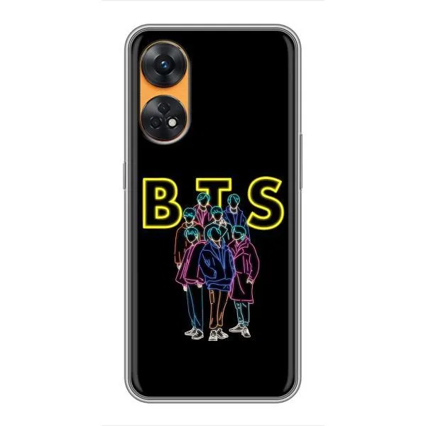 Чохол з принтом «BTS стайл» для OPPO Reno 8T Чохол з принтом «BTS стайл» для OPPO Reno 8T