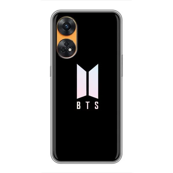 Чохол з принтом «Лого BTS» для OPPO Reno 8T Чохол з принтом «Лого BTS» для OPPO Reno 8T