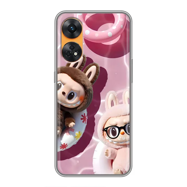Чехол с принтом «Игрушка Лабубу» для OPPO Reno 8T Чехол с принтом «Игрушка Лабубу» для OPPO Reno 8T
