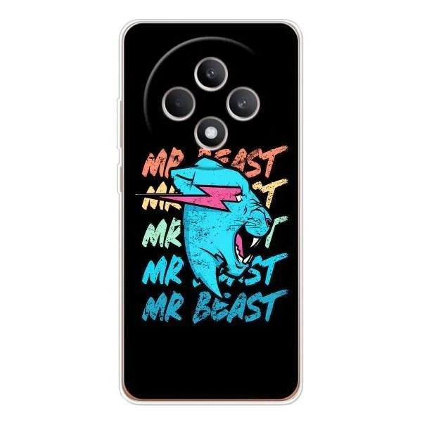 Чехол с принтом «logo Mr beast» для OPPO Reno12 F