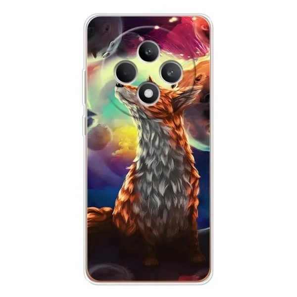 Чехол с принтом «Лисица в космосе» для OPPO Reno12 F Чехол с принтом «Лисица в космосе» для OPPO Reno12 F