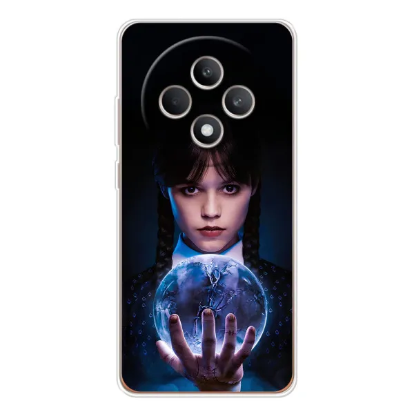 Чехол с принтом «Магическая сфера Уэнздей» для OPPO Reno12 F