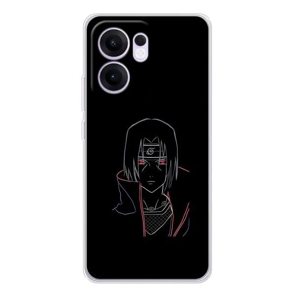 Чехол с принтом «силуэт Итачи» для OPPO Reno13 F Чехол с принтом «силуэт Итачи» для OPPO Reno13 F