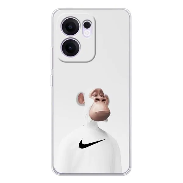 Чехол с принтом «обезьяна NFT Nike» для OPPO Reno13 F