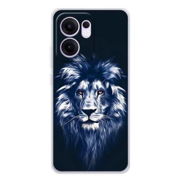 Чехол с принтом «Синий Лев» для OPPO Reno13 F Чехол с принтом «Синий Лев» для OPPO Reno13 F