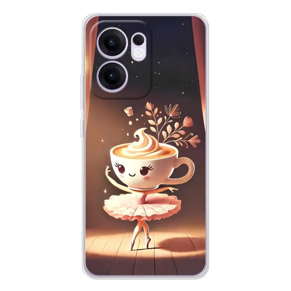 Чехол с принтом «Балерина капучина» для OPPO Reno13 F Чехол с принтом «Балерина капучина» для OPPO Reno13 F