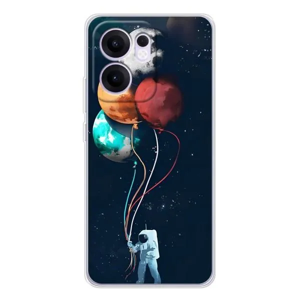 Чехол с принтом «Планеты шарики» для OPPO Reno13 F