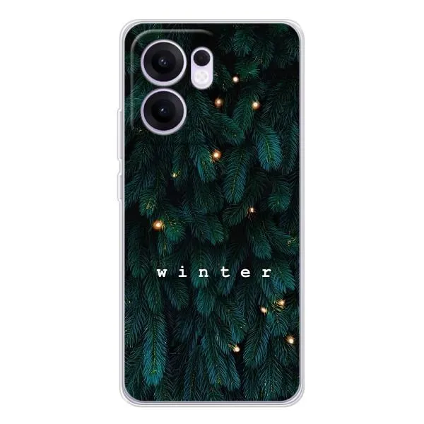 Чехол с принтом «Winter» для OPPO Reno13 F