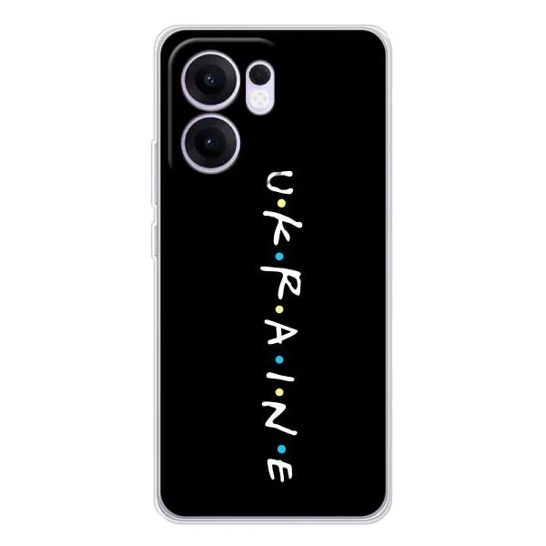 Чехол с принтом «UKRAINE» для OPPO Reno13 F Чехол с принтом «UKRAINE» для OPPO Reno13 F