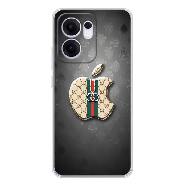 Чехол с принтом «Apple gucci» для OPPO Reno 13 FS 5G Чехол с принтом «Apple gucci» для OPPO Reno 13 FS 5G