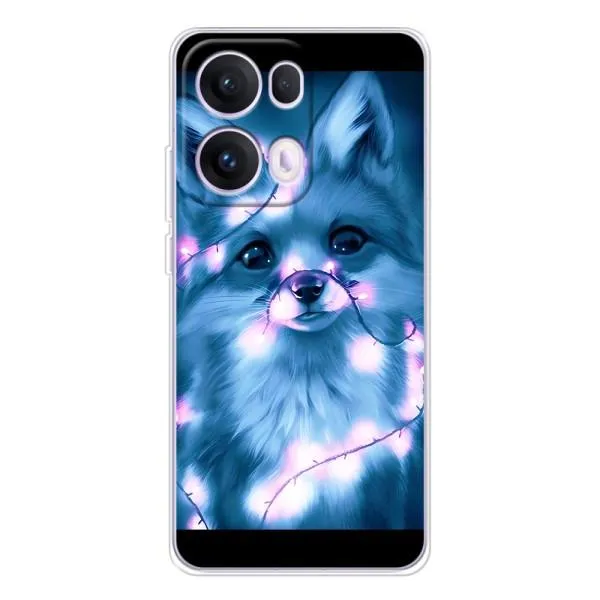 Чехол с принтом «Яркая лисичка» для OPPO Reno13 Pro