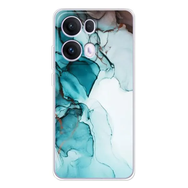 Чехол с принтом «Бирюзовый мрамор» для OPPO Reno13 Pro Чехол с принтом «Бирюзовый мрамор» для OPPO Reno13 Pro