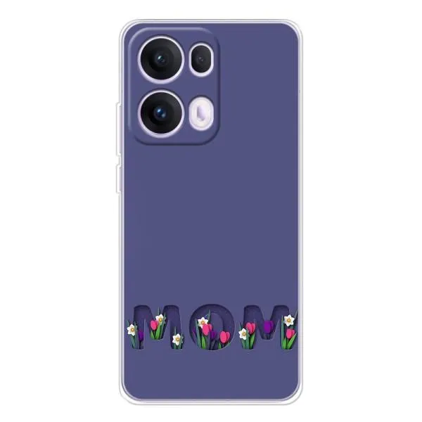 Чехол с принтом «Мама в цветах» для OPPO Reno13 Pro