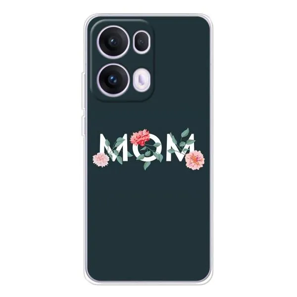 Чехол с принтом «Mom дизайн» для OPPO Reno13 Pro