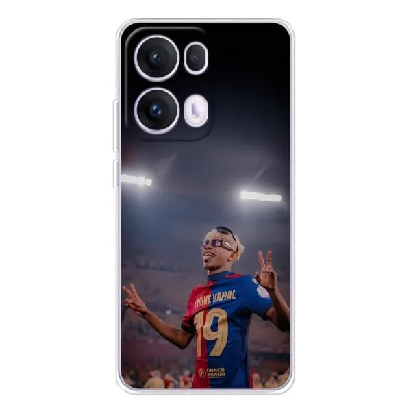Чехол с принтом «Ямаль на стадионе» для OPPO Reno13 Pro