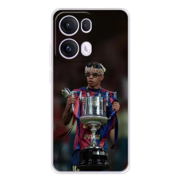Чехол с принтом «Ямаль с кубком» для OPPO Reno13 Pro