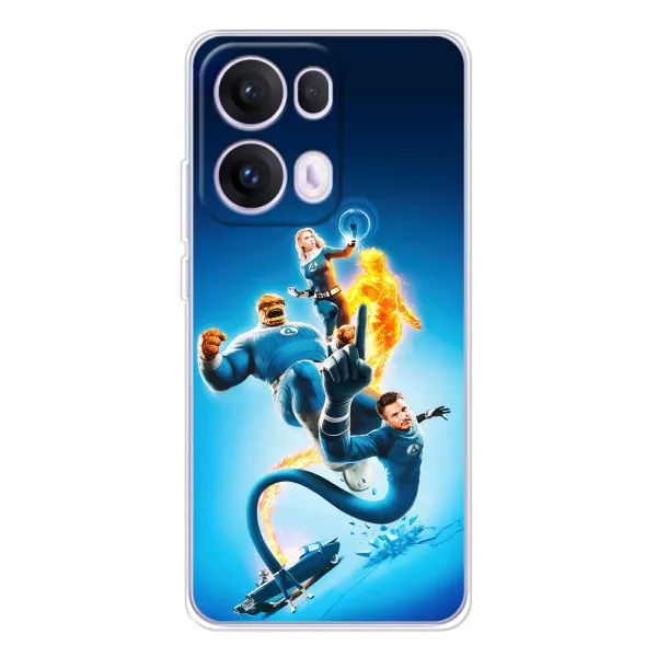 Чехол с принтом «Герои Фантастическая Четверка» для OPPO Reno13 Pro