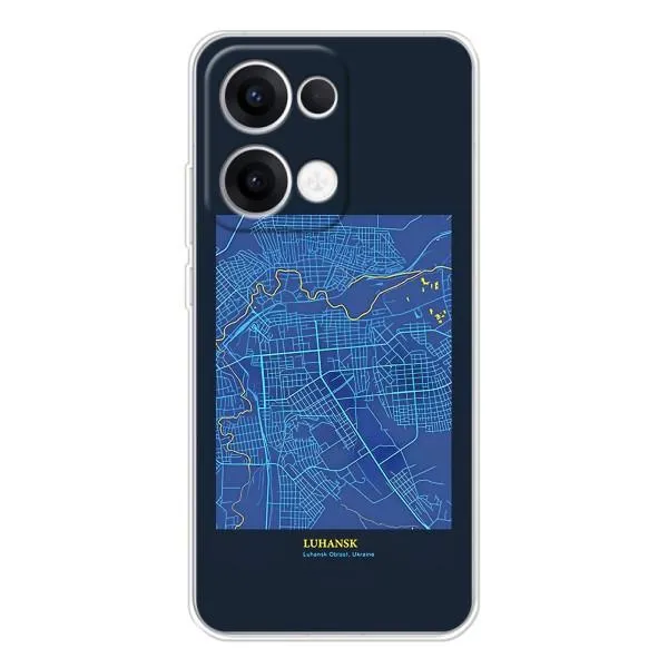 Чехол с принтом «Гуганск» для OPPO Reno13