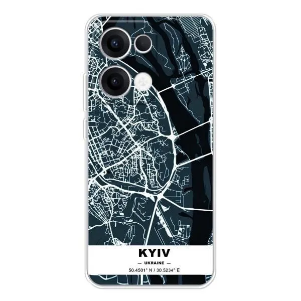 Чехол с принтом «Киев» для OPPO Reno13