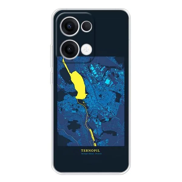 Чехол с принтом «Тернополь» для OPPO Reno13