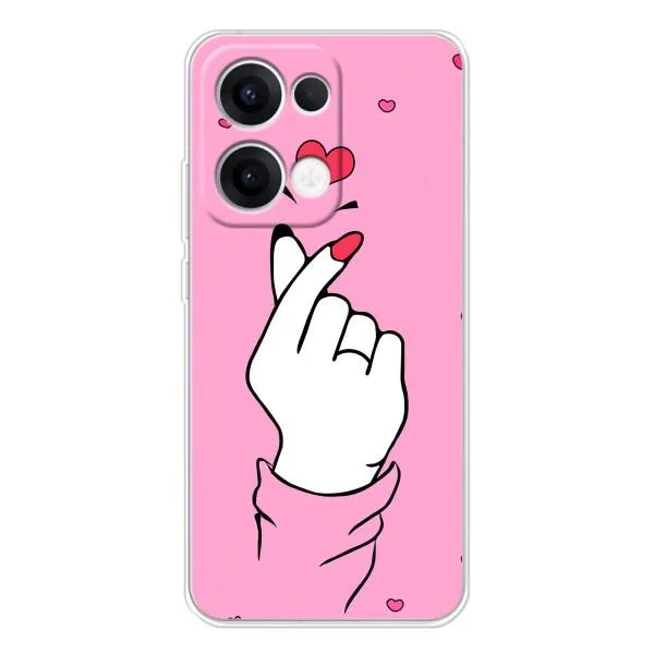 Чехол с принтом «Знак Love» для OPPO Reno13