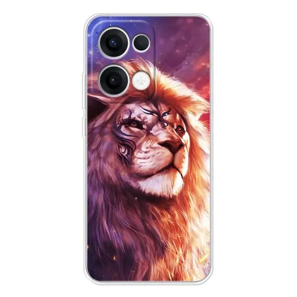 Чохол з принтом «Красочний Лев» для OPPO Reno13 Чохол з принтом «Красочний Лев» для OPPO Reno13