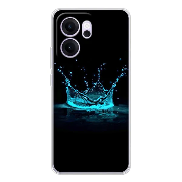 Чехол с принтом «Капля короны» для OPPO Reno14 F Чехол с принтом «Капля короны» для OPPO Reno14 F