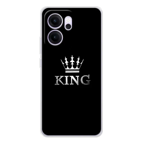 Чехол с принтом «KING» для OPPO Reno14 F Чехол с принтом «KING» для OPPO Reno14 F