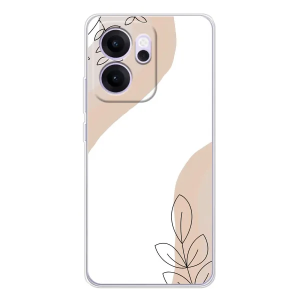 Чехол с принтом «Нюдовая веточка абстракция» для OPPO Reno14 F Чехол с принтом «Нюдовая веточка абстракция» для OPPO Reno14 F