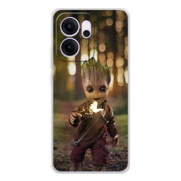 Чехол с принтом «I am Groot» для OPPO Reno14 FS