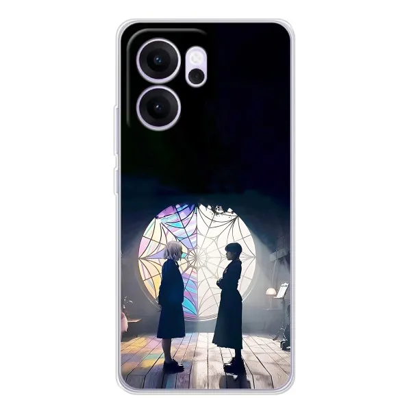 Чехол с принтом «Уэнздей и Инид» для OPPO Reno14 FS Чехол с принтом «Уэнздей и Инид» для OPPO Reno14 FS