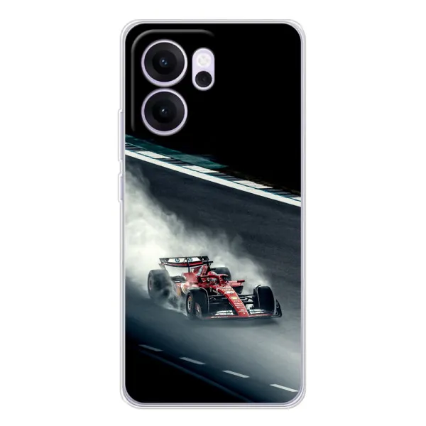 Чехол с принтом «Болид гоночный» для OPPO Reno14 FS