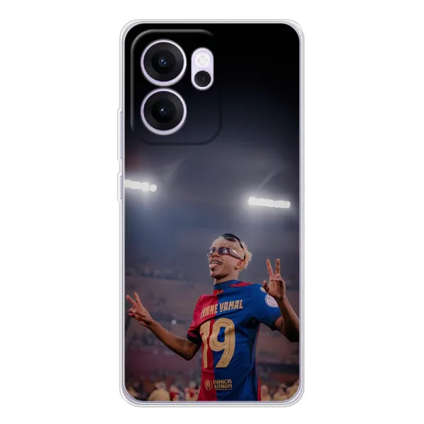 Чехол с принтом «Ямаль на стадионе» для OPPO Reno14 FS Чехол с принтом «Ямаль на стадионе» для OPPO Reno14 FS