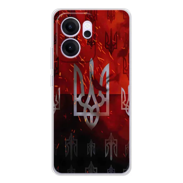 Чехол с принтом «ГЕРБ УПА» для OPPO Reno14 FS Чехол с принтом «ГЕРБ УПА» для OPPO Reno14 FS
