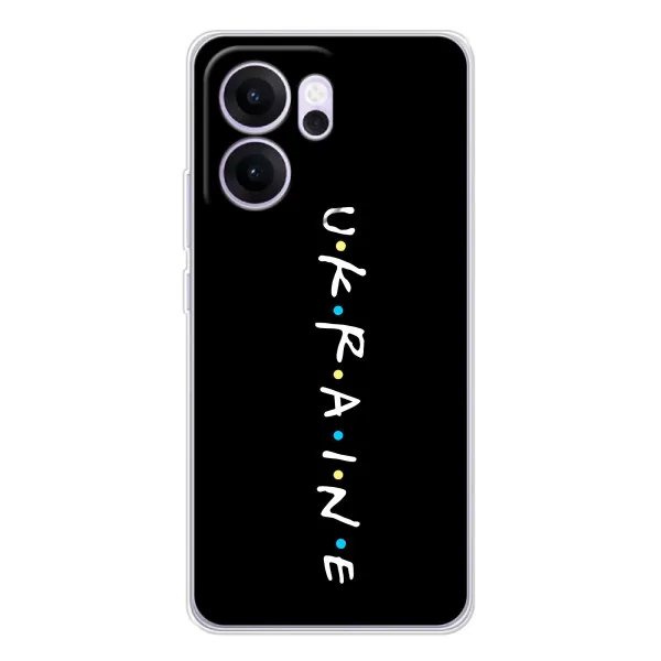 Чехол с принтом «UKRAINE» для OPPO Reno14 FS Чехол с принтом «UKRAINE» для OPPO Reno14 FS