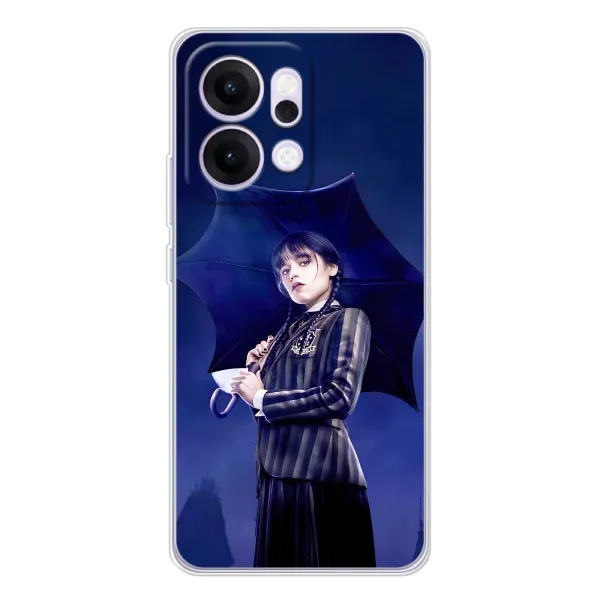 Чехол с принтом «Венсдей» для OPPO Reno14 Pro