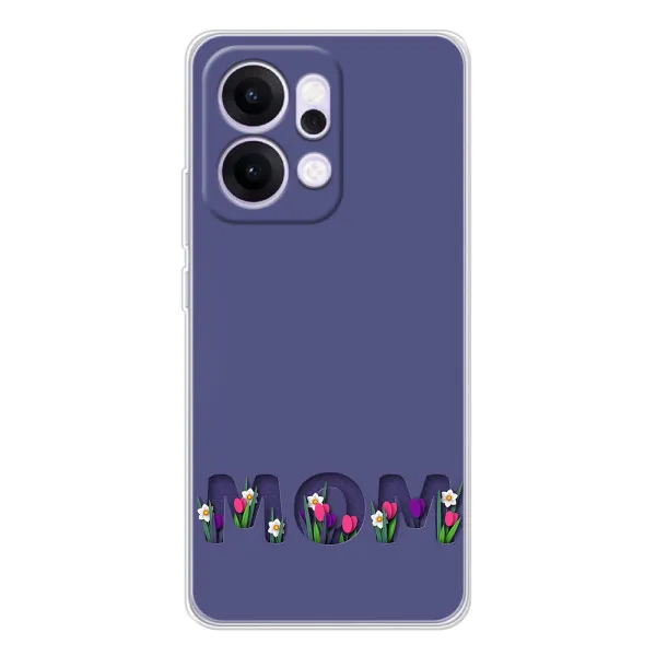 Чехол с принтом «Мама в цветах» для OPPO Reno14 Pro Чехол с принтом «Мама в цветах» для OPPO Reno14 Pro