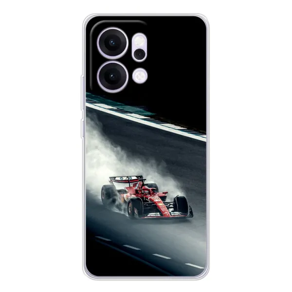 Чехол с принтом «Болид гоночный» для OPPO Reno14 Pro