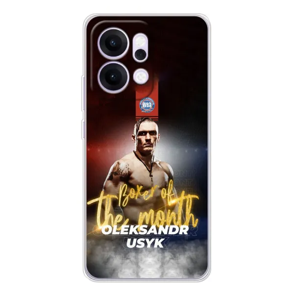 Чехол с принтом «Olexandr Usyk» для OPPO Reno14 Pro