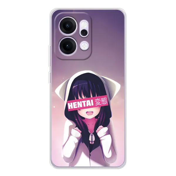 Чехол с принтом «Hentai chan» для OPPO Reno14