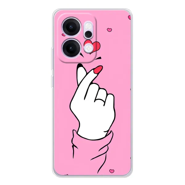 Чехол с принтом «Знак Love» для OPPO Reno14